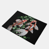 Koi Fish Pond Kois Ivy Japanse visvijver Deurmat (Schuin)