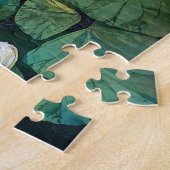 Koi Fish Pond Lily Pads Legpuzzel (Zijkant)