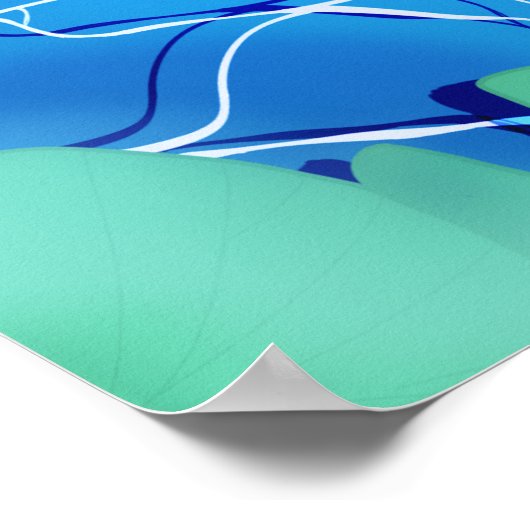 Koi Fish Pond Poster (Hoek)