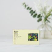Koi FIsh Pond Visitekaartje (Staand voorkant)