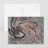 Koi Fish Postacrd Briefkaart (Voorkant / Achterkant)
