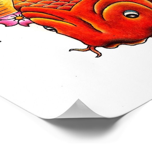 Koi Fish Poster (Hoek)