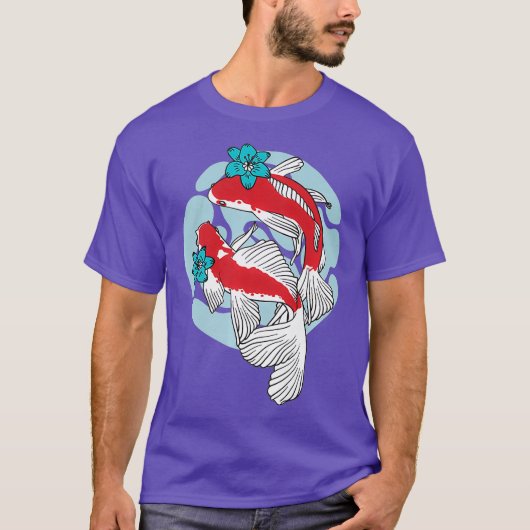 Koi Fish Premium T-shirt (Voorkant)