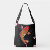 Koi Fish Sealife Crossbody Tas (Voorkant)
