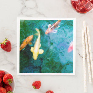Koi Fish Servet