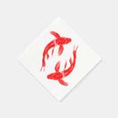 Koi Fish Servetten (Hoek)