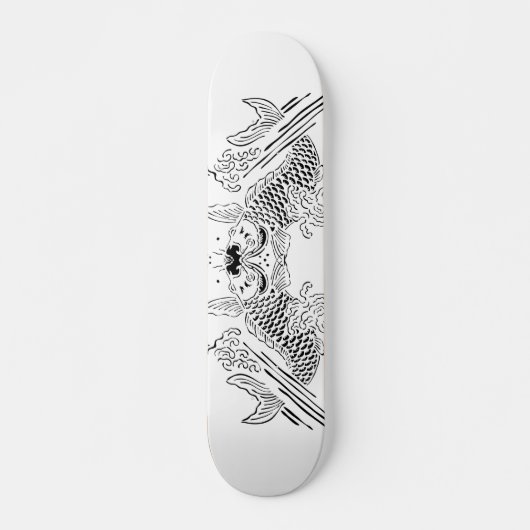 Koi Fish Skateboard (Voorkant)