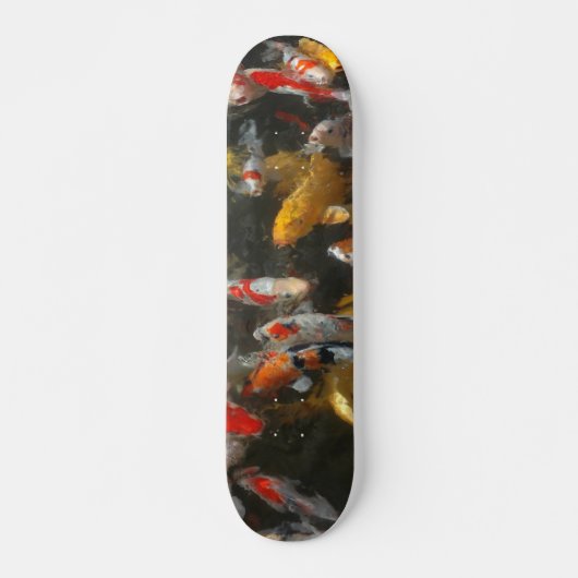 Koi Fish Skateboard (Voorkant)