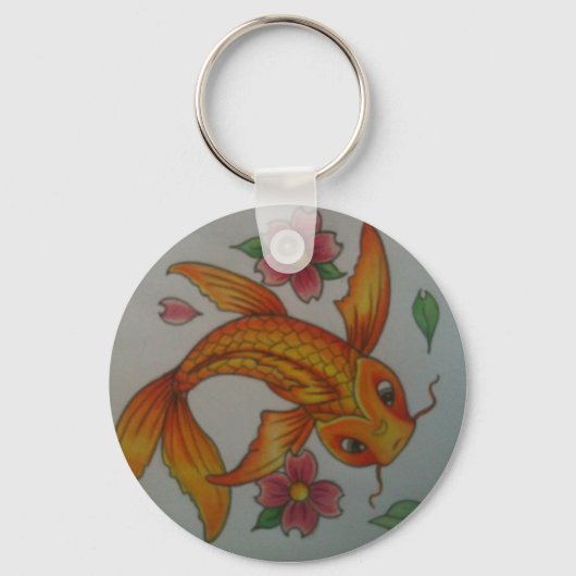 Koi Fish Sleutelhanger (Voorkant)