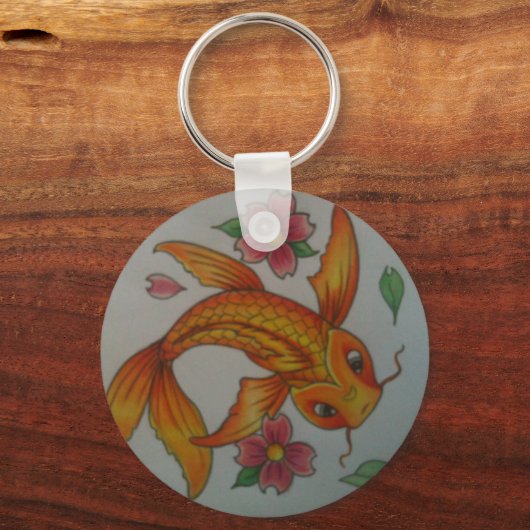 Koi Fish Sleutelhanger (Voorkant)