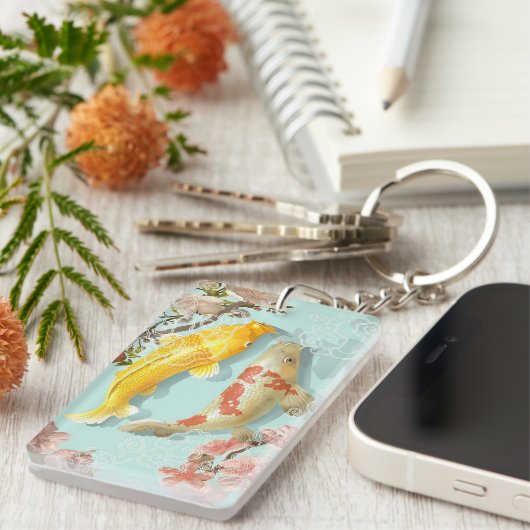 Koi Fish Sleutelhanger (Voorkant Rechts)