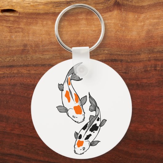 Koi Fish Sleutelhanger (Voorkant)