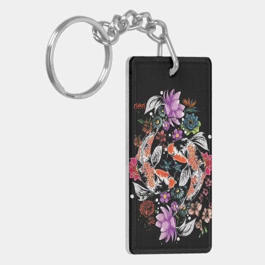 Koi Fish Sleutelhanger (Voorkant Links)