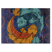 Koi Fish Snijplank (Voorkant)