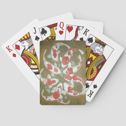 KOI FISH SPEELKAARTEN (Achterkant)