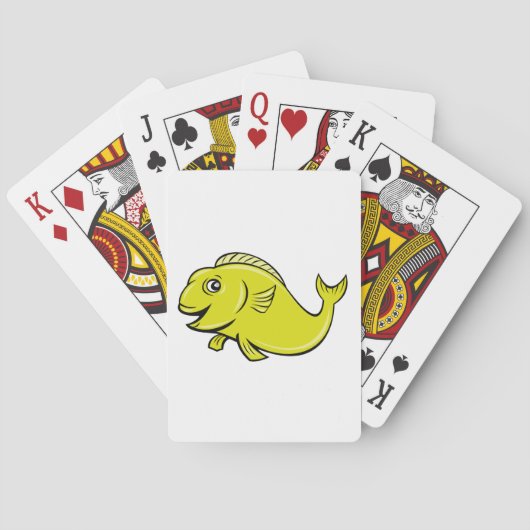 Koi Fish-spelkaarten Pokerkaarten (Achterkant)
