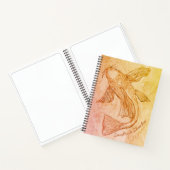 Koi Fish Spiral Sketchbook Option Notitieboek (Binnen)