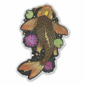 Koi Fish Sticker (Voorkant)