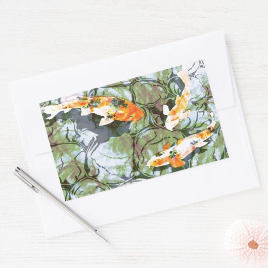 Koi Fish Stickers (Envelop)