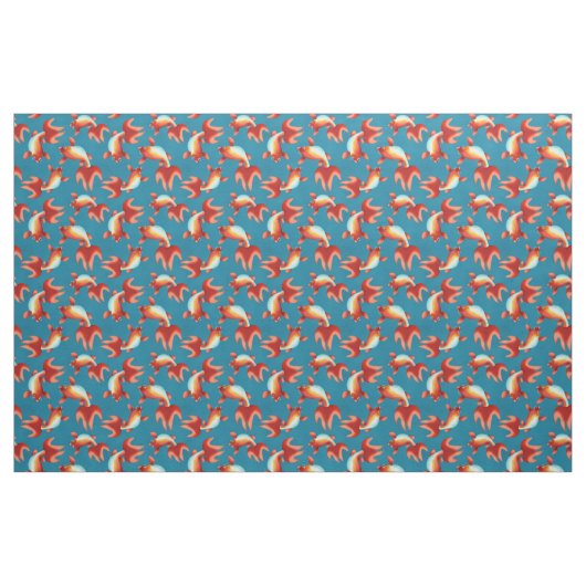 Koi Fish Stof (Fat Quarter)
