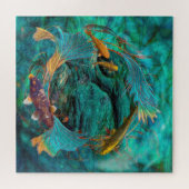 Koi Fish SWIMMING IN PEACE Legpuzzel (Horizontaal)
