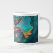 Koi Fish SWIMMING IN VREDE #2 Grote Koffiekop (Rechts)