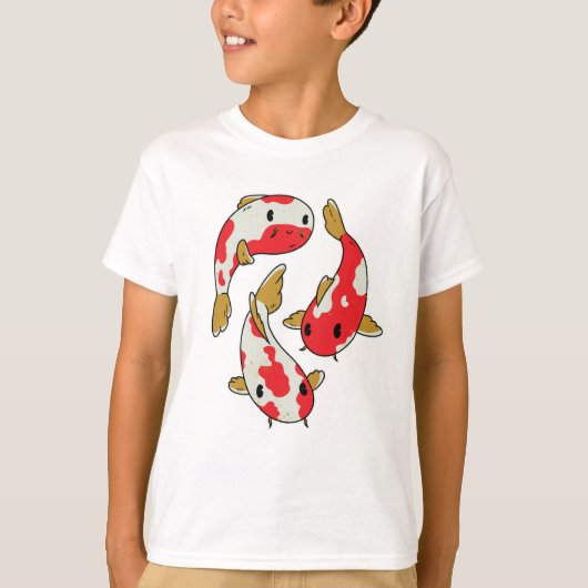 Koi fish t-shirt (Voorkant)