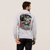 Koi Fish Tattoo Hoodie (Achterkant volledig)