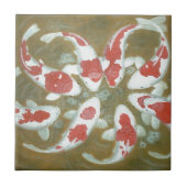 KOI FISH TEGELTJE (Voorkant)