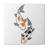 Koi Fish Tegeltje (Voorkant)