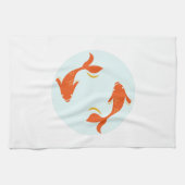 Koi Fish Theedoek (Horizontaal)