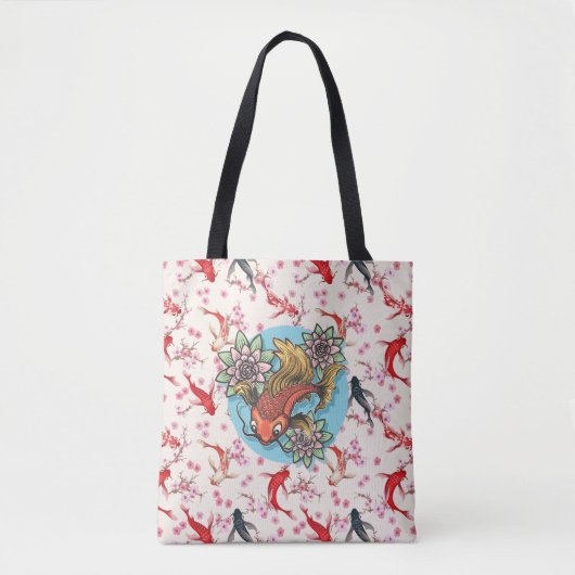 Koi Fish Tote Bag (Voorkant)