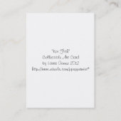 Koi Fish Visitekaartje (Achterkant)