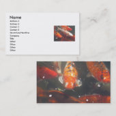 Koi Fish Visitekaartje (Voorkant / Achterkant)