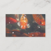 Koi Fish Visitekaartje (Achterkant)