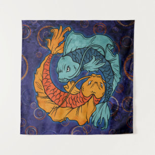 Koi Fish Wandkleed