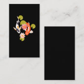 Koi Fish Water Lily Japanse karp Visitekaartje (Voorkant / Achterkant)