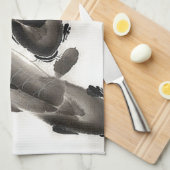 Koi Fish-Waterverf Theedoek (Quarter Fold)