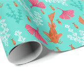 Koi Fish Wrapping Paper Cadeaupapier (Rol Hoek)