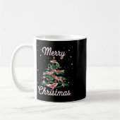 Koi Fish Xmas Tree Koi Carp Kerstboom Koffiemok (Links)