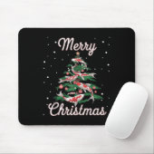 Koi Fish Xmas Tree Koi Carp Kerstboom Muismat (Met muis)