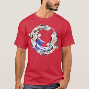 Koi Fish Yin en Yang T-shirt