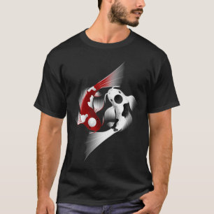 Koi Fish Yin Yang T-shirt