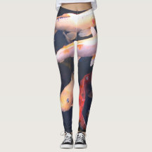 Koi Fish Yoga-Leggings