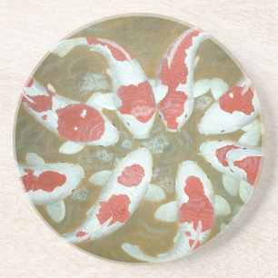 KOI FISH ZANDSTEEN ONDERZETTER