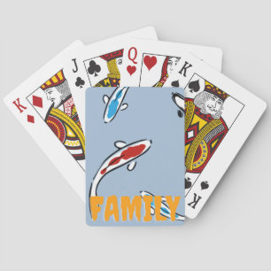 Koi Fish Zazzle_Growshop. Pokerkaarten