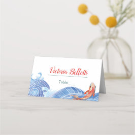 Koi Fish Zitplaatskaart Plaatskaartje