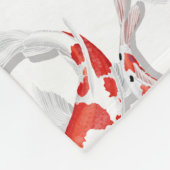 Koi Fleece Deken (Hoek)