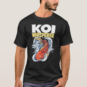 Koi fluisteraar I Koi karper I vijver vismotief T-shirt