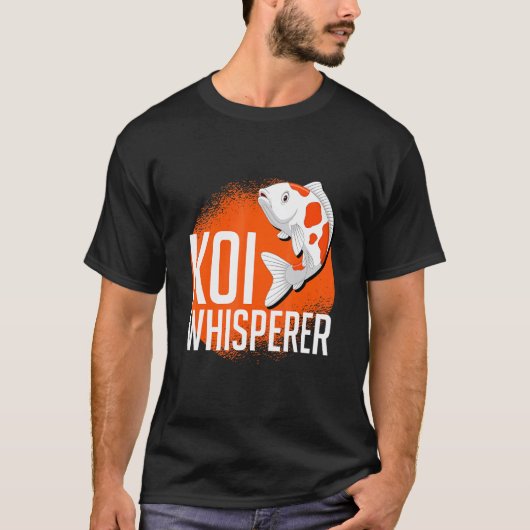 Koi Fluisteraar Visvijver 2 T-shirt (Voorkant)